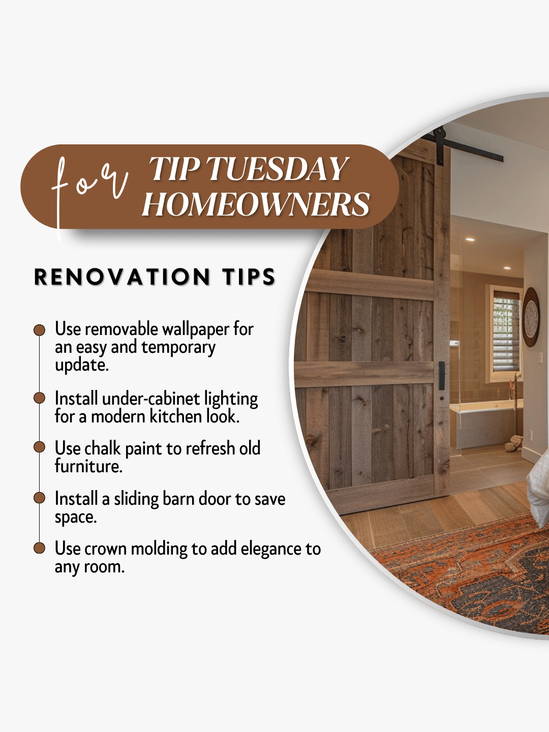 Sept. 1st – Tip Tuesday Homeowners