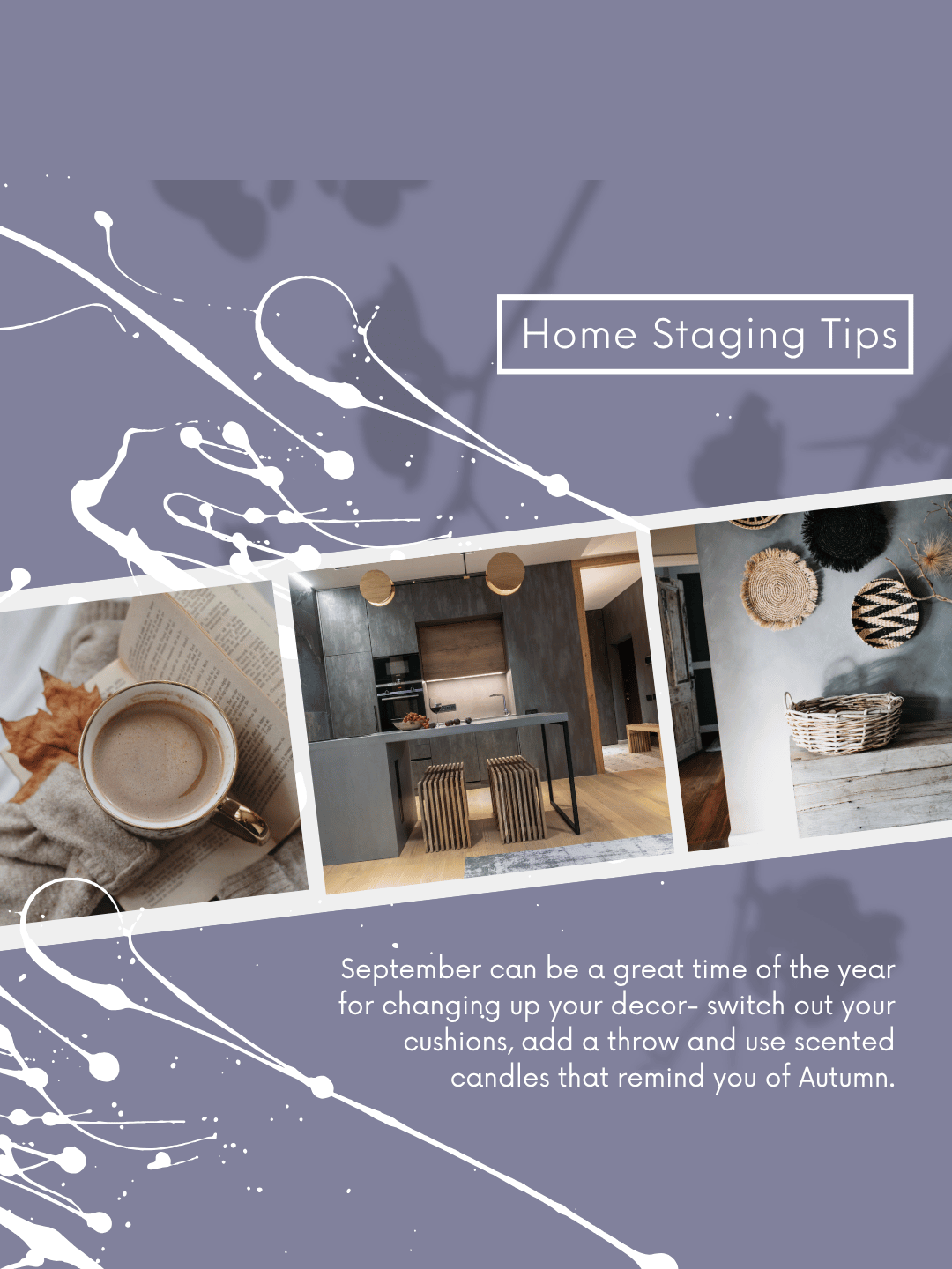 Sept. 19th – Home staging tips