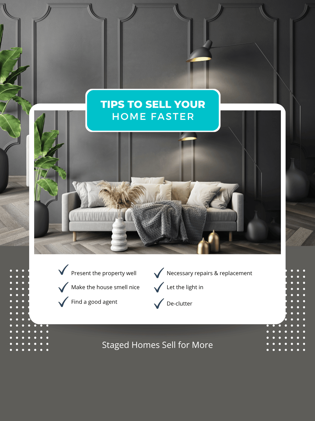 Sept. 30th – Tips to Sell