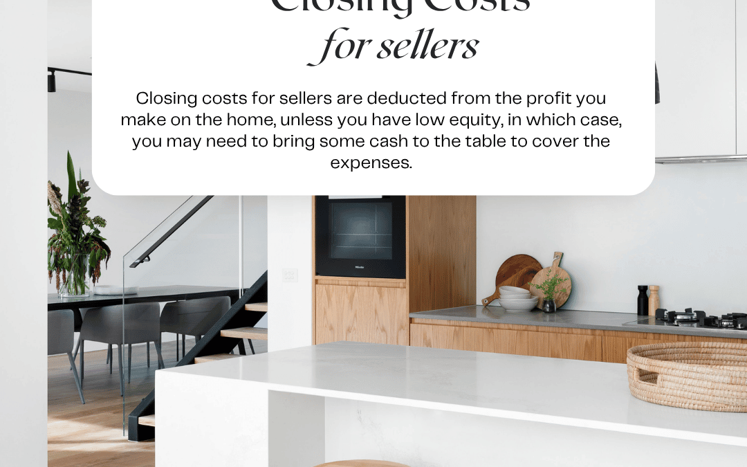 Oct. 24th – Seller’s Closing Costs